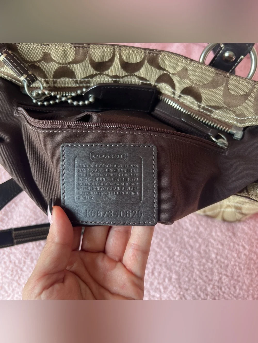 Coach Soho Signature Jacquard Satchel